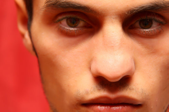 evil guy face