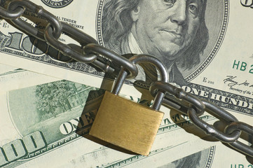 Financial security concept image