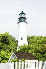The Key West Lighthouse, Florida Keys, Florida, USA