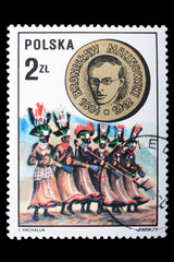 Poland - CIRCA 1973: A stamp Bronislaw Malinowski