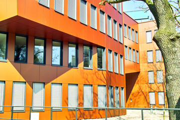 Hausfassade vom Guido-Seeber-Haus