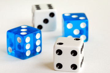 Gambling with dices concepts of taking risk