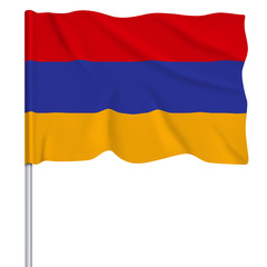 Flaggenserie-Vorderasien_Armenien