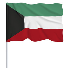 Flaggenserie-Vorderasien_Kuwait