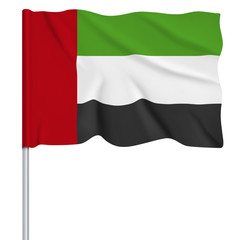 Flaggenserie-Vorderasien_Vereinigte_Arabische_Emirate