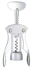 traditional bottle opener on a white background