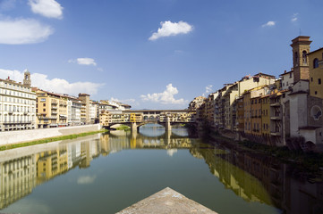 Fototapeta na wymiar Firenze,Ponte Vecchio