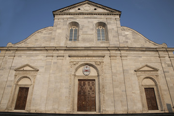 Fototapeta na wymiar Cathedral Church in Turin; Italy