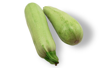 Green zucchini vegetable
