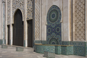 Casablanca - Moschea Hassan II - esterno © Maristella