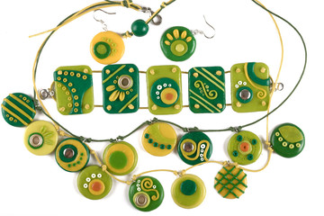 Ornaments from polymer clay