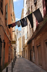 Vieille rue de Bastia, Corse