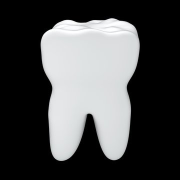 White tooth health