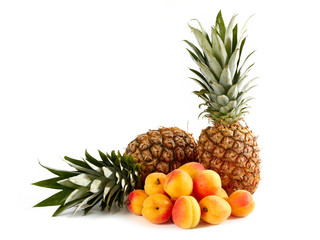 pineapples and apricots