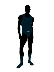 Male Underwear Model Silhouette