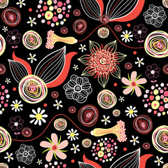 Flower summer pattern