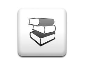 Boton cuadrado blanco libros