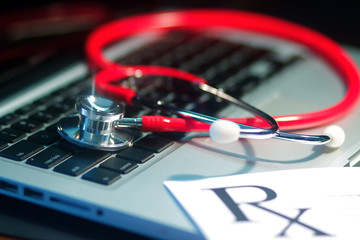 Obraz premium Medical Stethoscope