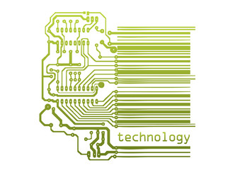 Barcode with circuit