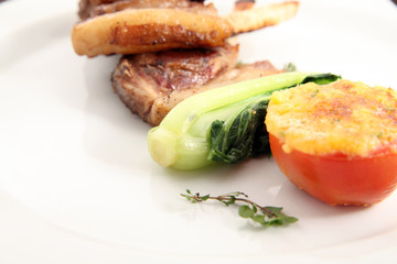 vegetable and meat