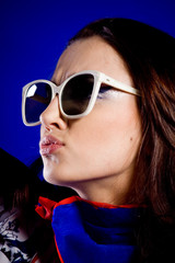 Beautiful American Woman.