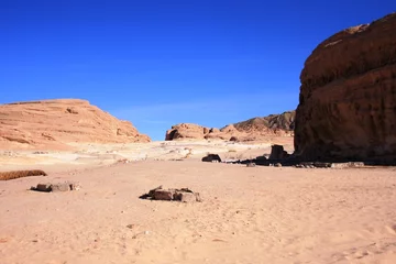 Fototapete Rund Vers le mont Sinaï © Pascal06