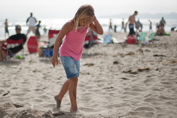 Crowded Beach