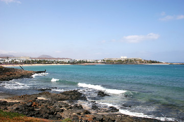 Fototapeta na wymiar Costa Teguise, Lanzarote
