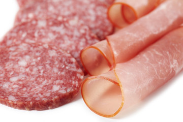 prosciutto and salami