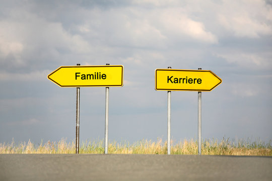 Schilder Enscheidung Familie Karriere