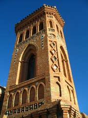 Fototapeta na wymiar Detalle de la Escalinata de Teruel 6