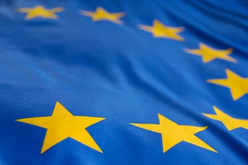 Deurstickers Europaflagge © Alterfalter