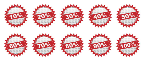 Button - Rabatt, Angebot