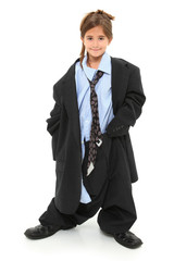 Baggy Suit Girl