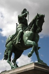 Fototapeta na wymiar Statua Jeanne d'Arc