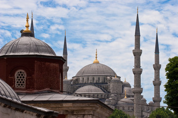Fototapeta na wymiar Błękitny Meczet, Stambuł, Turcja