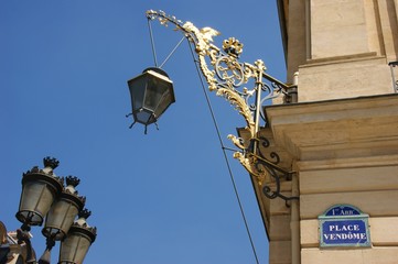 Fototapeta na wymiar Luminaire - Place Vendôme