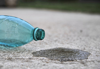 Flasche leer