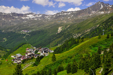 Fototapeta premium Obergurgl - Ötztal - Österreich