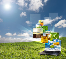 Multimedia laptop