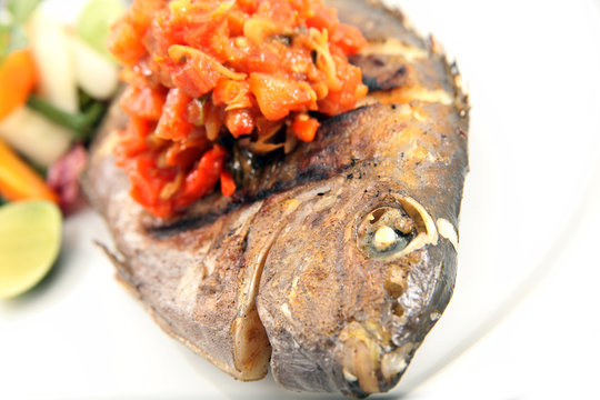 grilled seafood