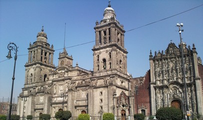 Fototapeta na wymiar Le Zocalo Mexico