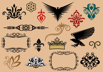 Heraldic elements