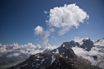 Obraz premium Svizzera, Pontresina, Bernina