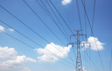 Fototapeta premium Electric pylons