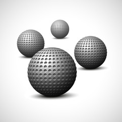 Abstract background. Abstract black sphere. Vector illustration