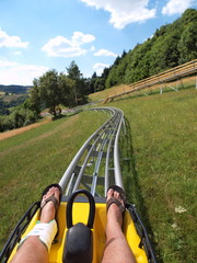 Sommer-Rodelbahn