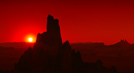 Sunset at Arixona Desert