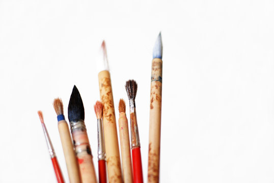 Malerei und Kalligraphie Pinsel bunt