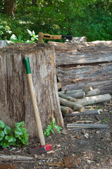 axes